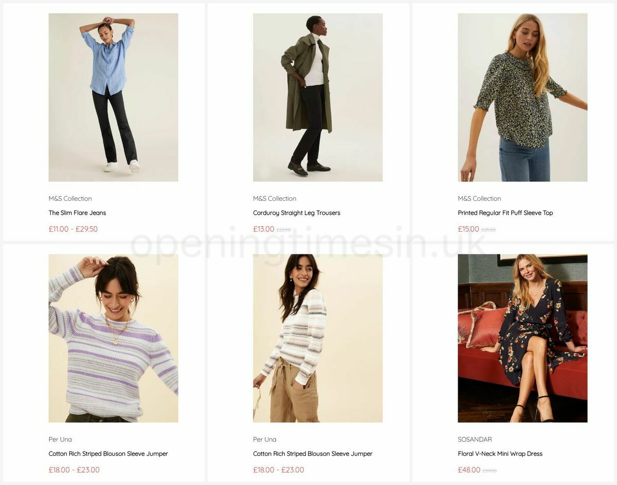 M&S Marks and Spencer Sale Offers from 10 March
