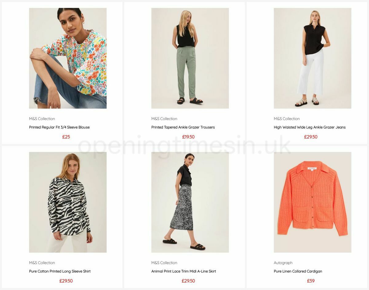 M&S Marks and Spencer Offers from 12 April