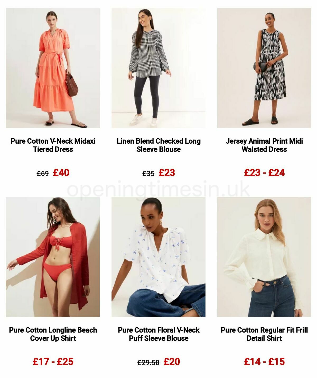 M&S Marks and Spencer Offers from 8 August