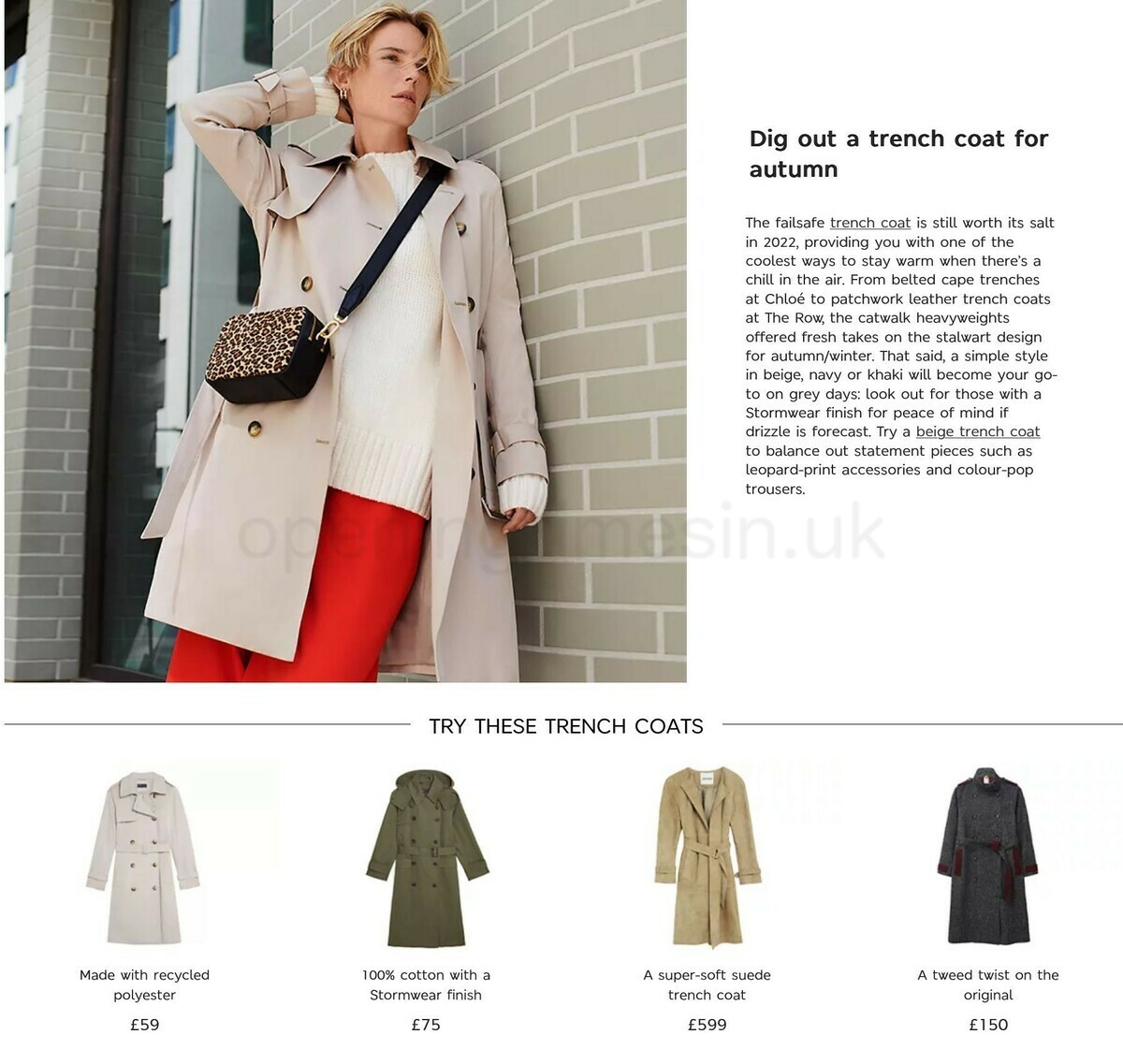 M&S Marks and Spencer Coats & Jackets Offers from 15 September
