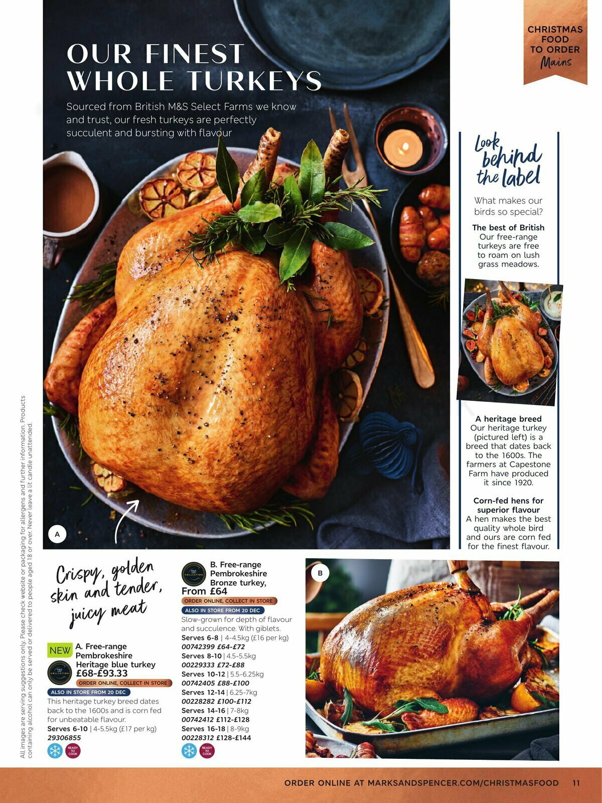 M&S Marks and Spencer Christmas Food Offers from 16 October