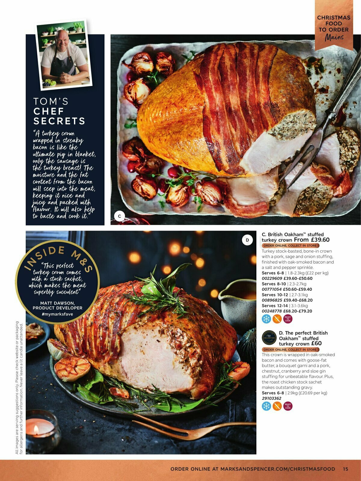 M&S Marks and Spencer Christmas Food Offers from 16 October