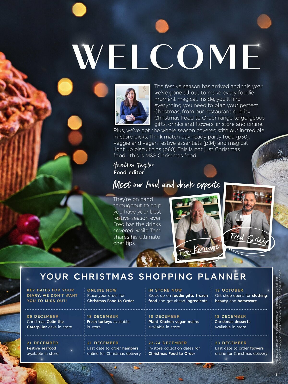 M&S Marks and Spencer Christmas Food Offers from 16 October