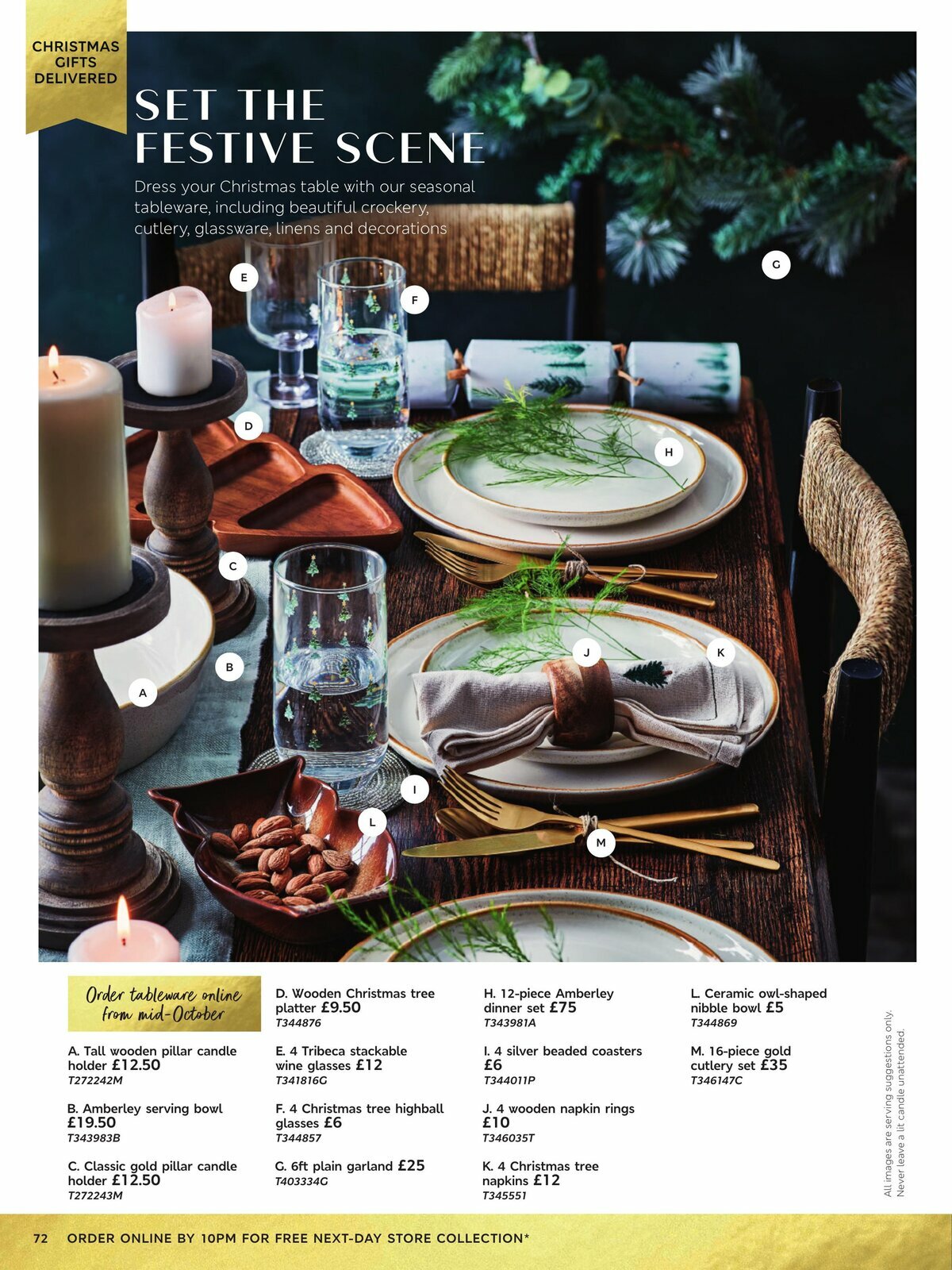 M&S Marks and Spencer Christmas Food Offers from 16 October