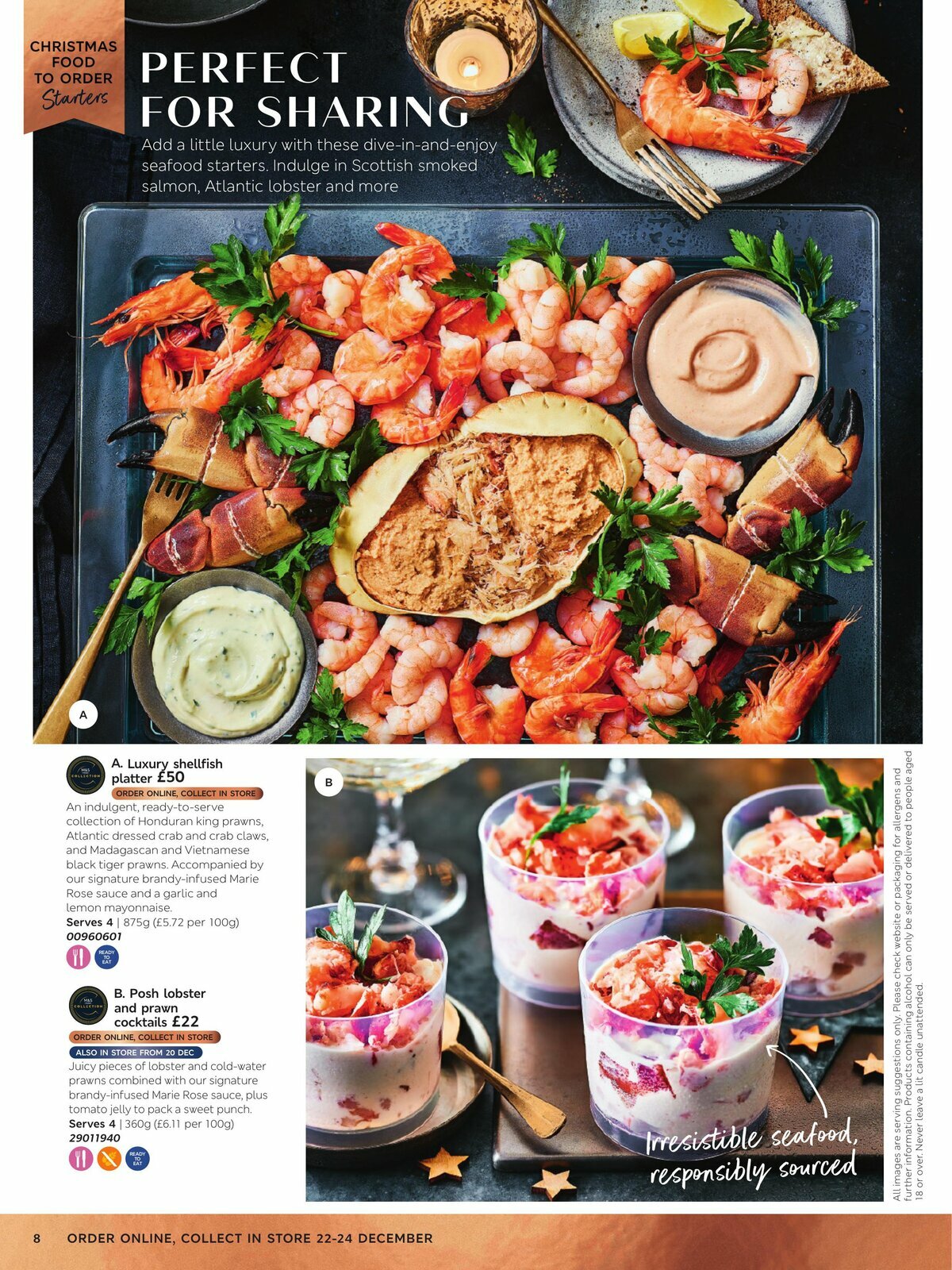 M&S Marks and Spencer Christmas Food Offers from 16 October