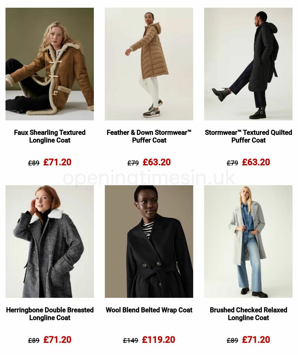 M&S Marks and Spencer Offers from 21 November