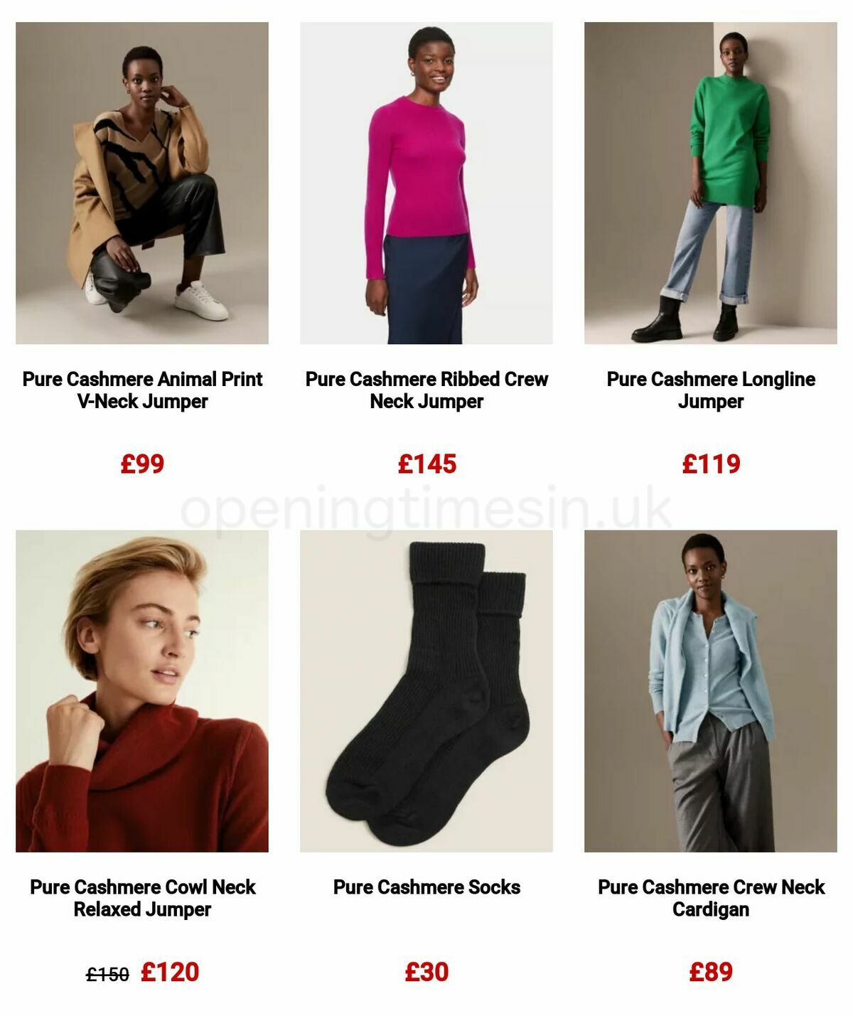 M&S Marks and Spencer Offers from 5 December