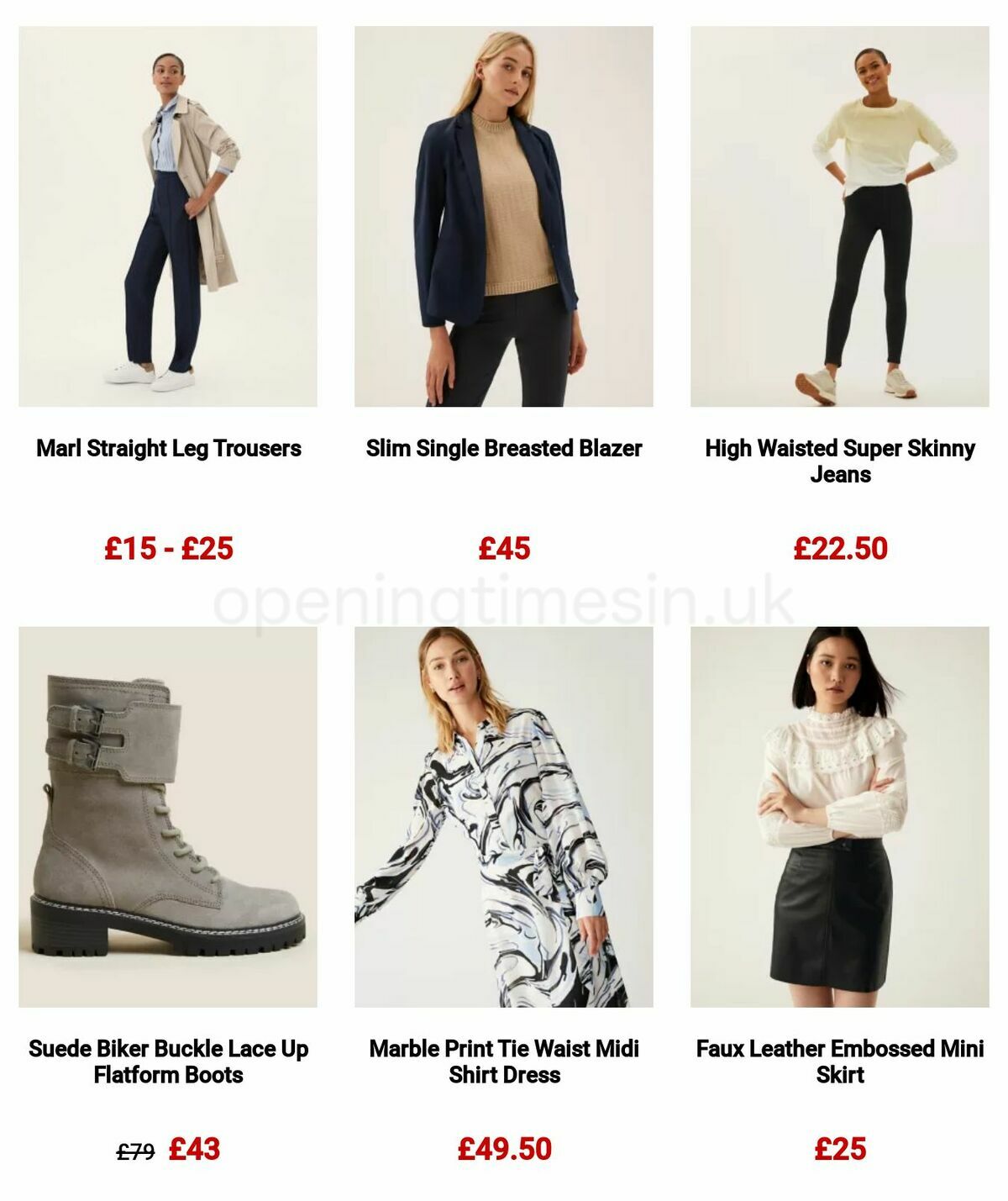 M&S Marks and Spencer Offers from 2 January