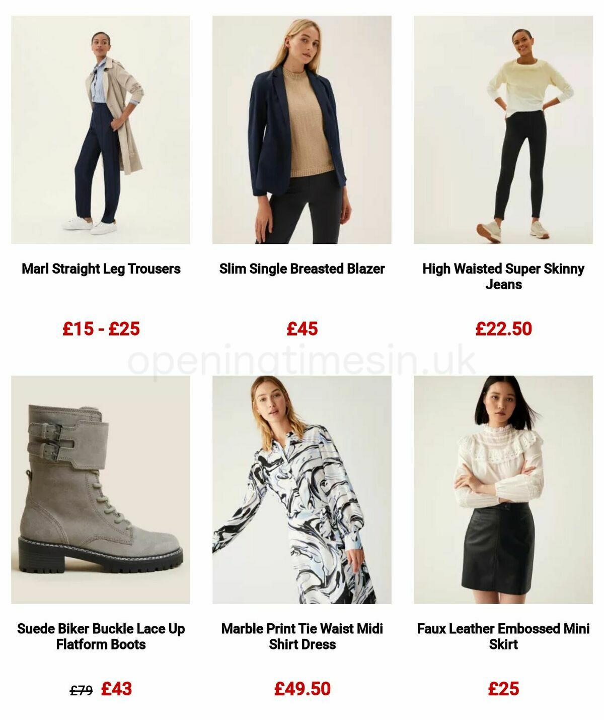 M&S Marks and Spencer Offers from 2 January