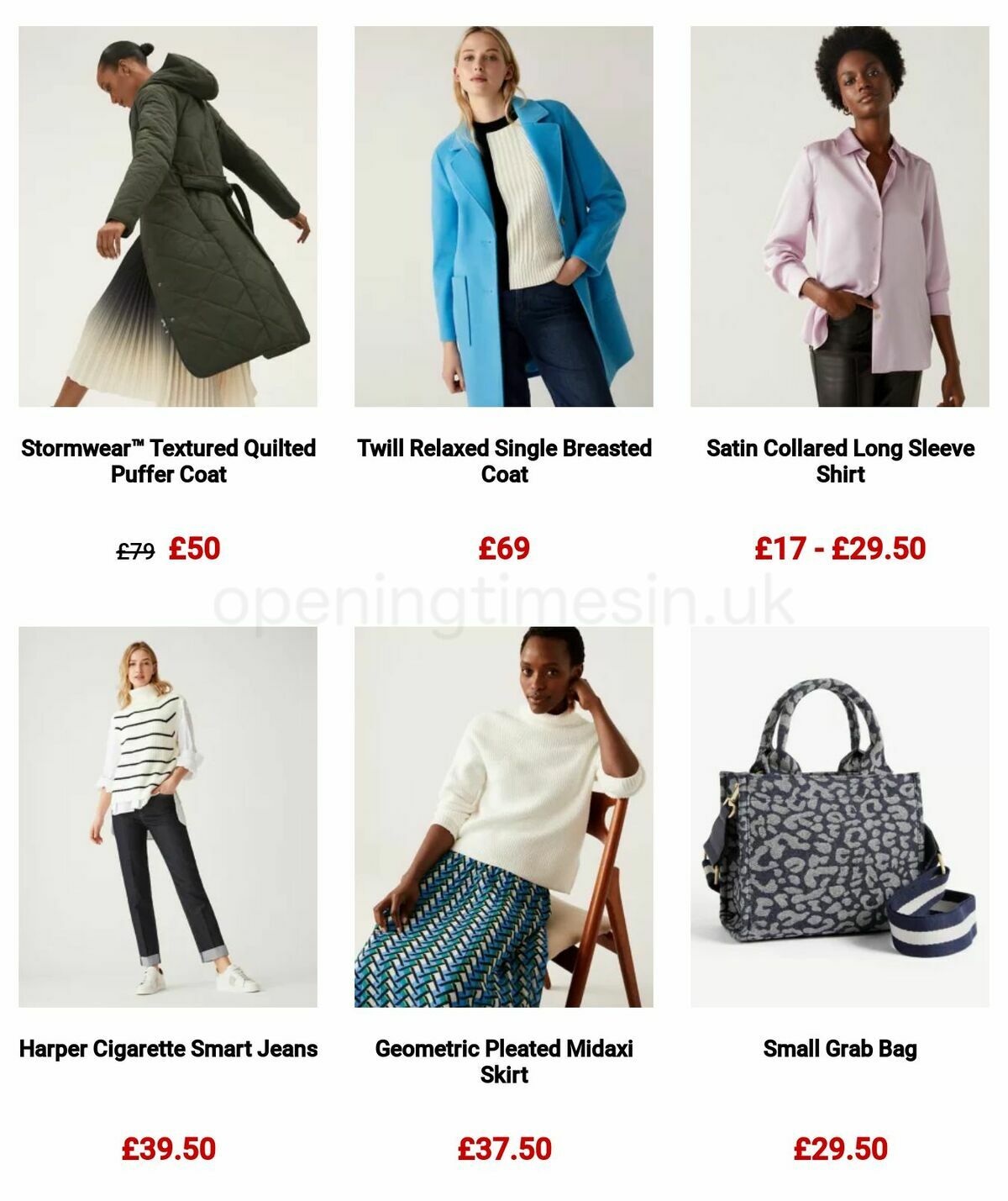 M&S Marks and Spencer Offers from 17 January