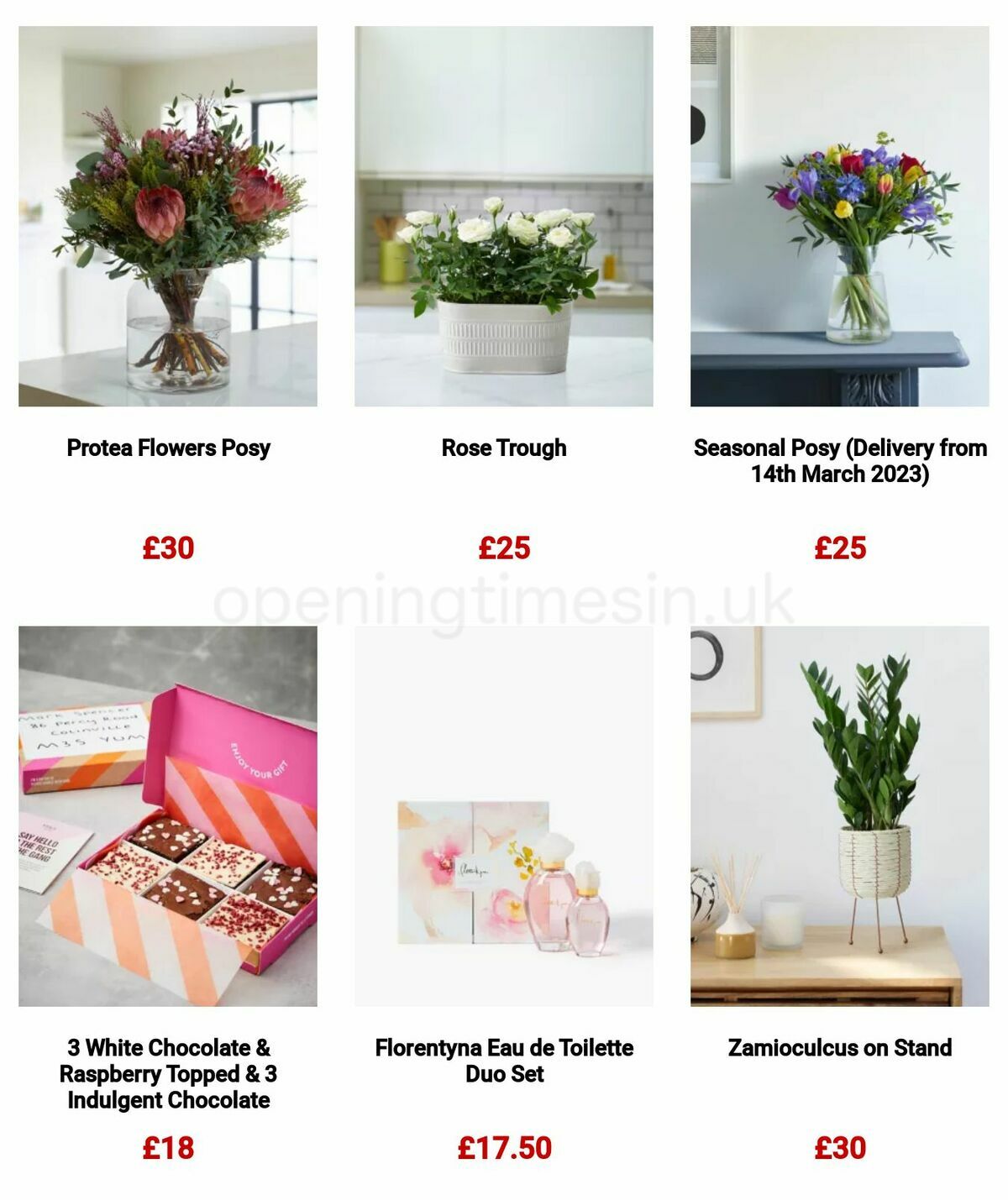 M&S Marks and Spencer Mother's Day Offers from 6 March