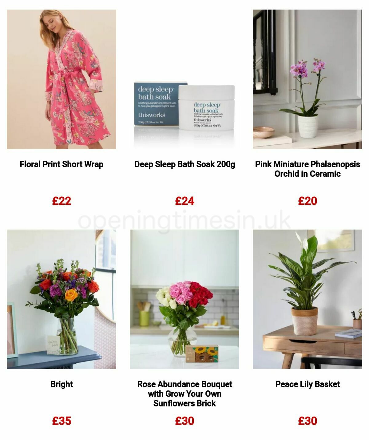 M&S Marks and Spencer Mother's Day Offers from 6 March