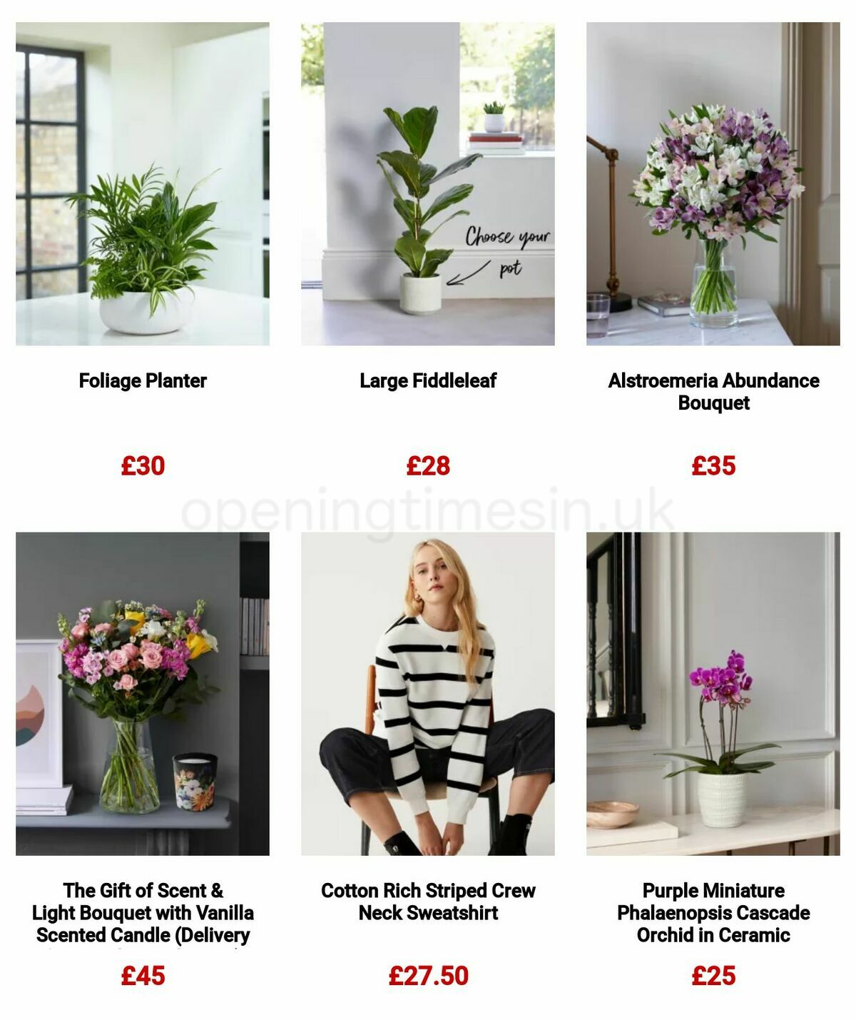 M&S Marks and Spencer Mother's Day Offers from 6 March