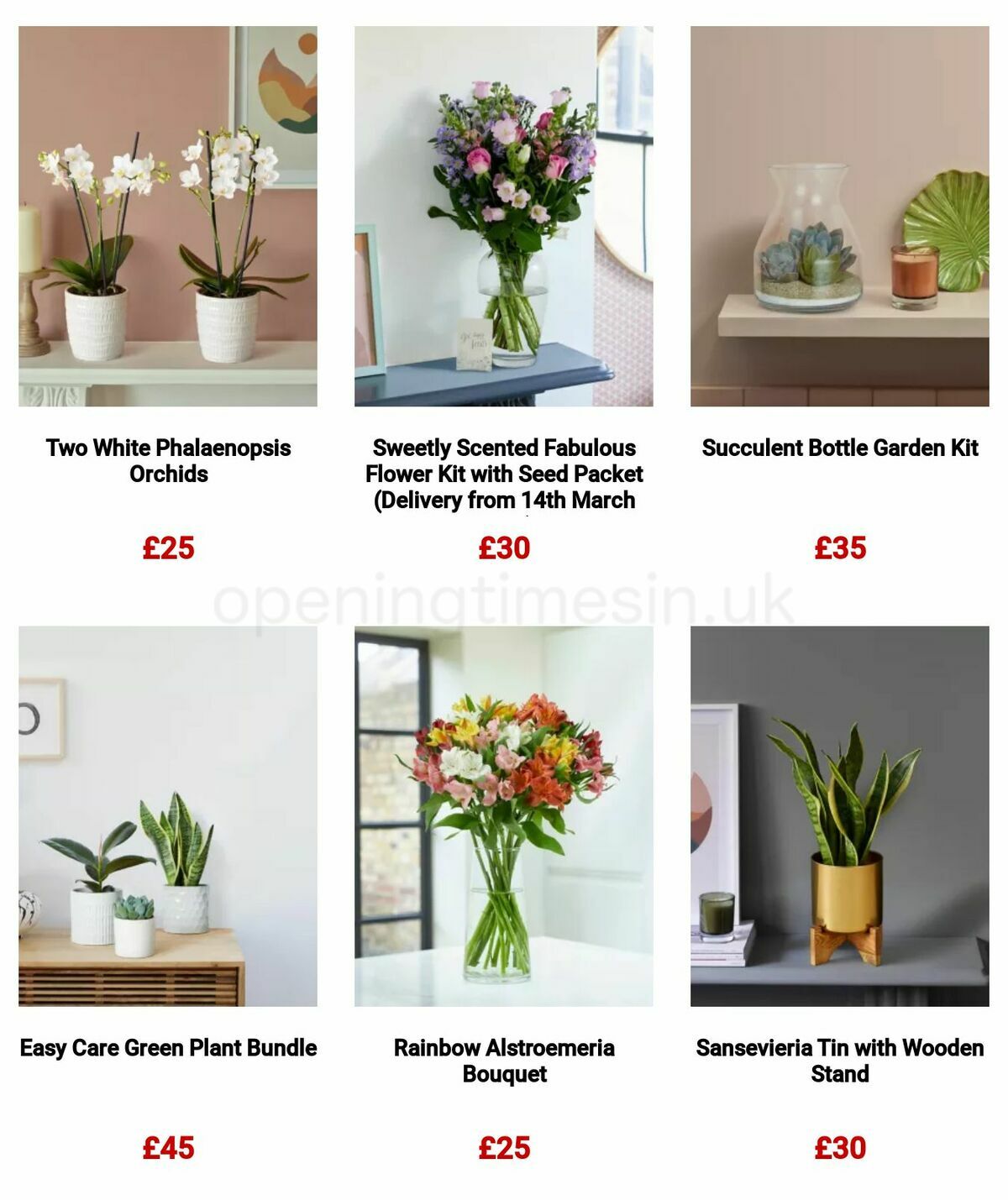 M&S Marks and Spencer Mother's Day Offers from 6 March