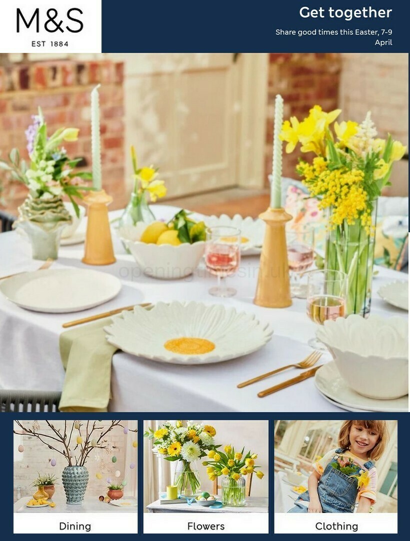 M&S Marks and Spencer Offers from 28 March