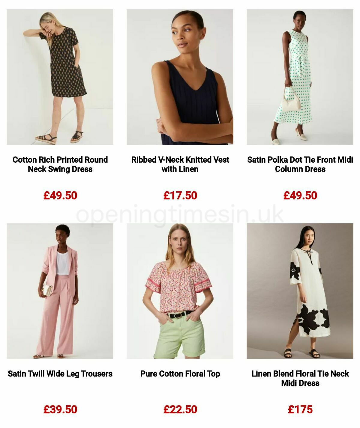 M&S Marks and Spencer Offers from 24 April