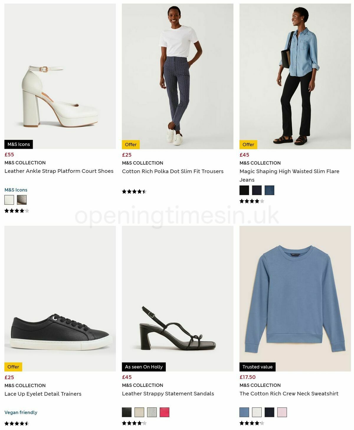 M&S Marks and Spencer Offers from 29 May