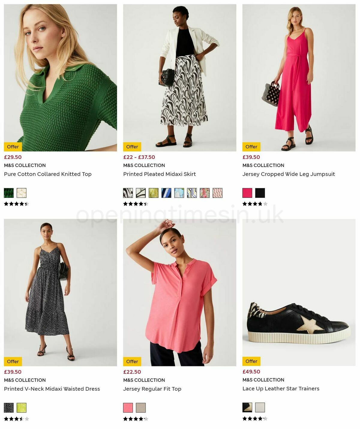 M&S Marks and Spencer Offers from 29 May