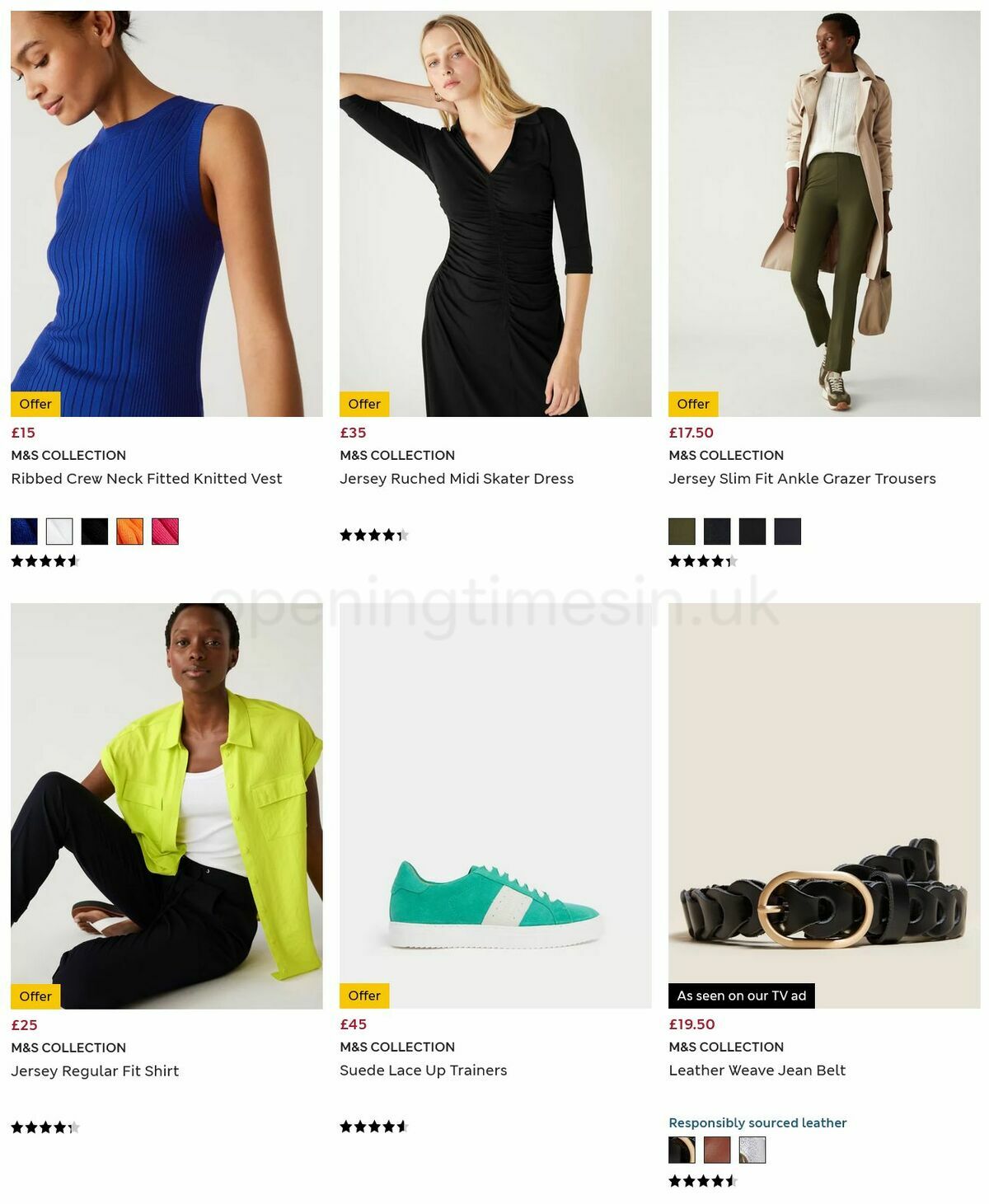 M&S Marks and Spencer Offers from 29 May