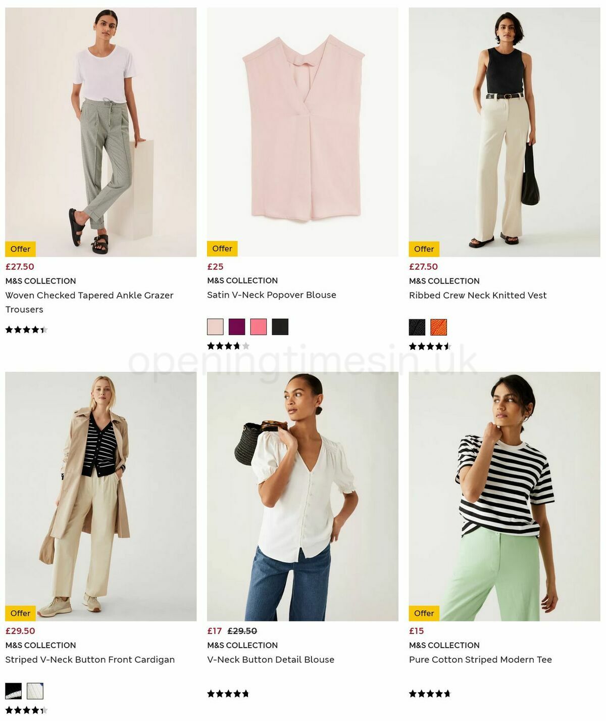 M&S Marks and Spencer Offers from 29 May