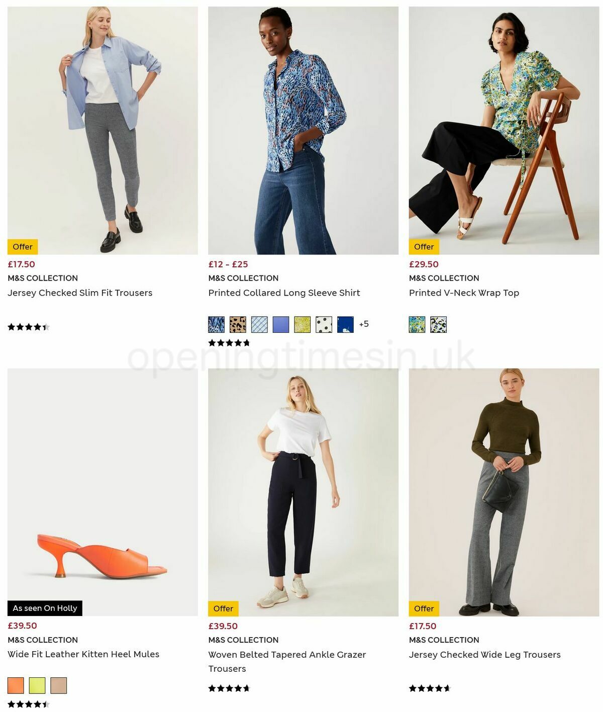 M&S Marks and Spencer Offers from 29 May