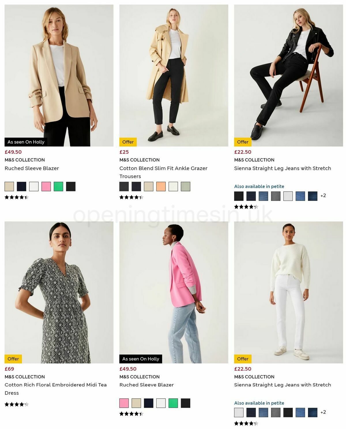 M&S Marks and Spencer Offers from 29 May