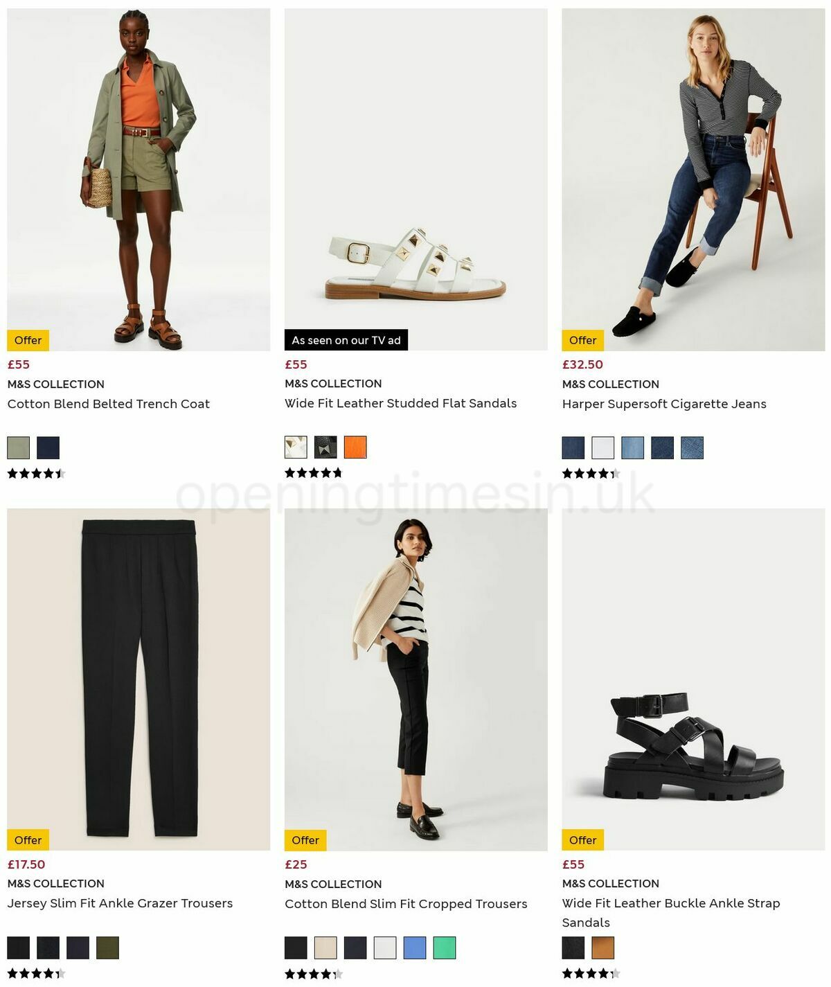 M&S Marks and Spencer Offers from 29 May