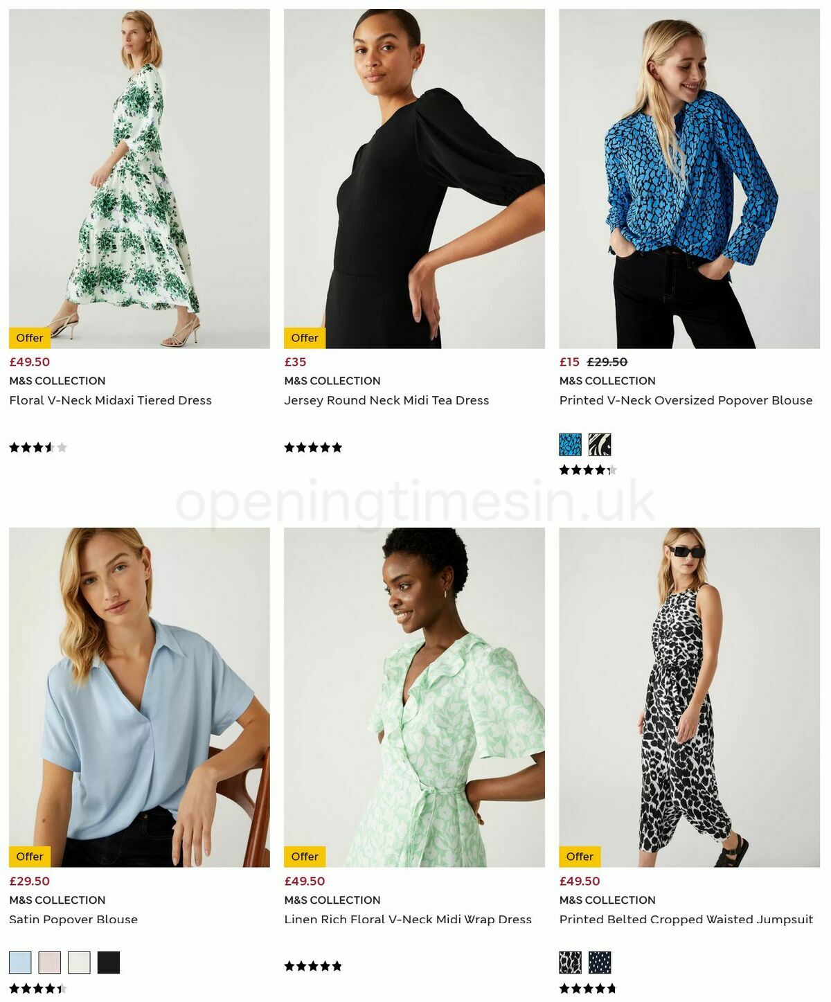 M&S Marks and Spencer Offers from 29 May