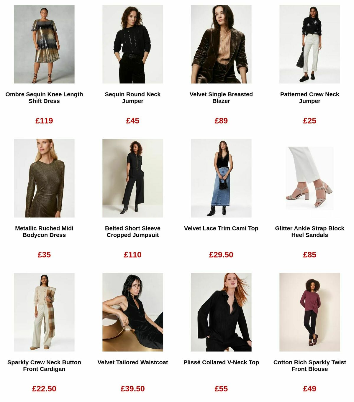 M&S Marks and Spencer Offers from 4 December