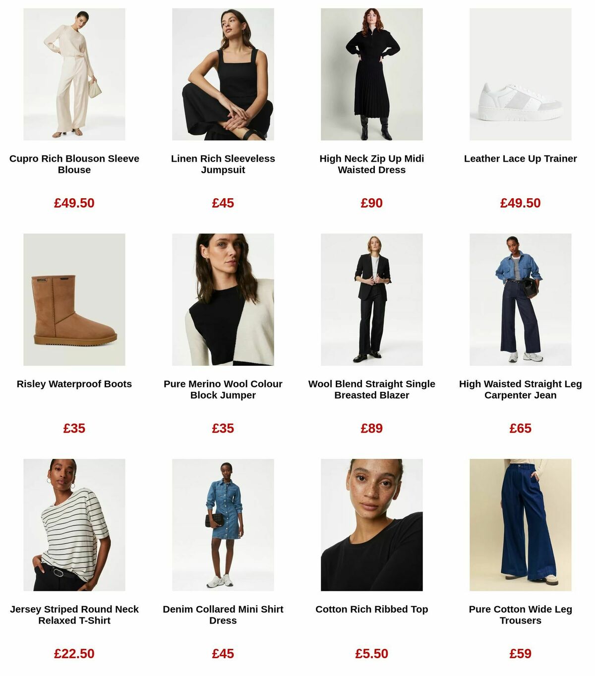 M&S Marks and Spencer Offers from 15 January