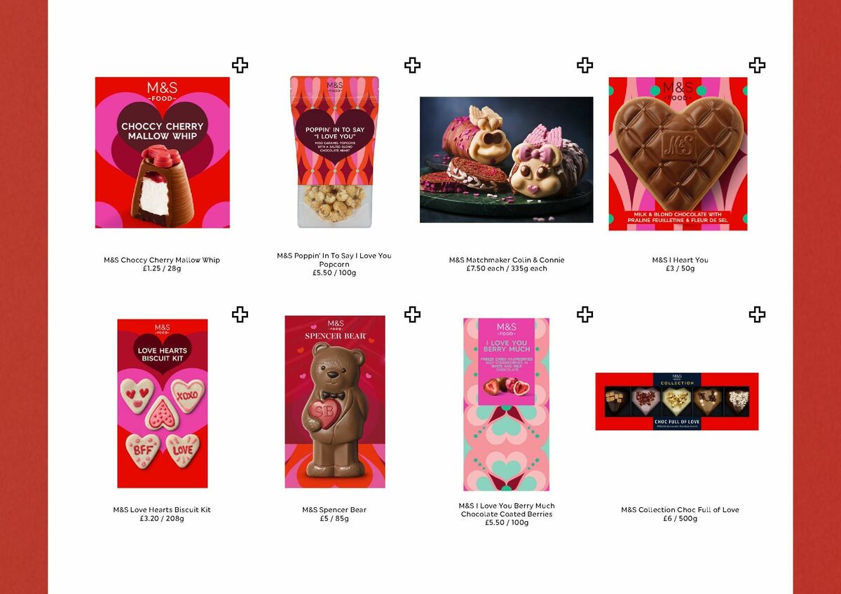 M&S Marks and Spencer Valentine's Day Offers from 18 January