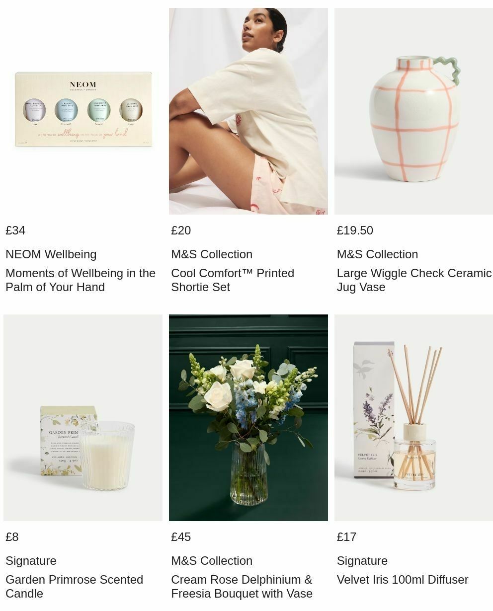 M&S Marks and Spencer Mother's Day Offers from 17 March