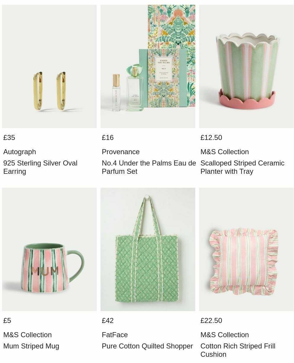 M&S Marks and Spencer Mother's Day Offers from 17 March