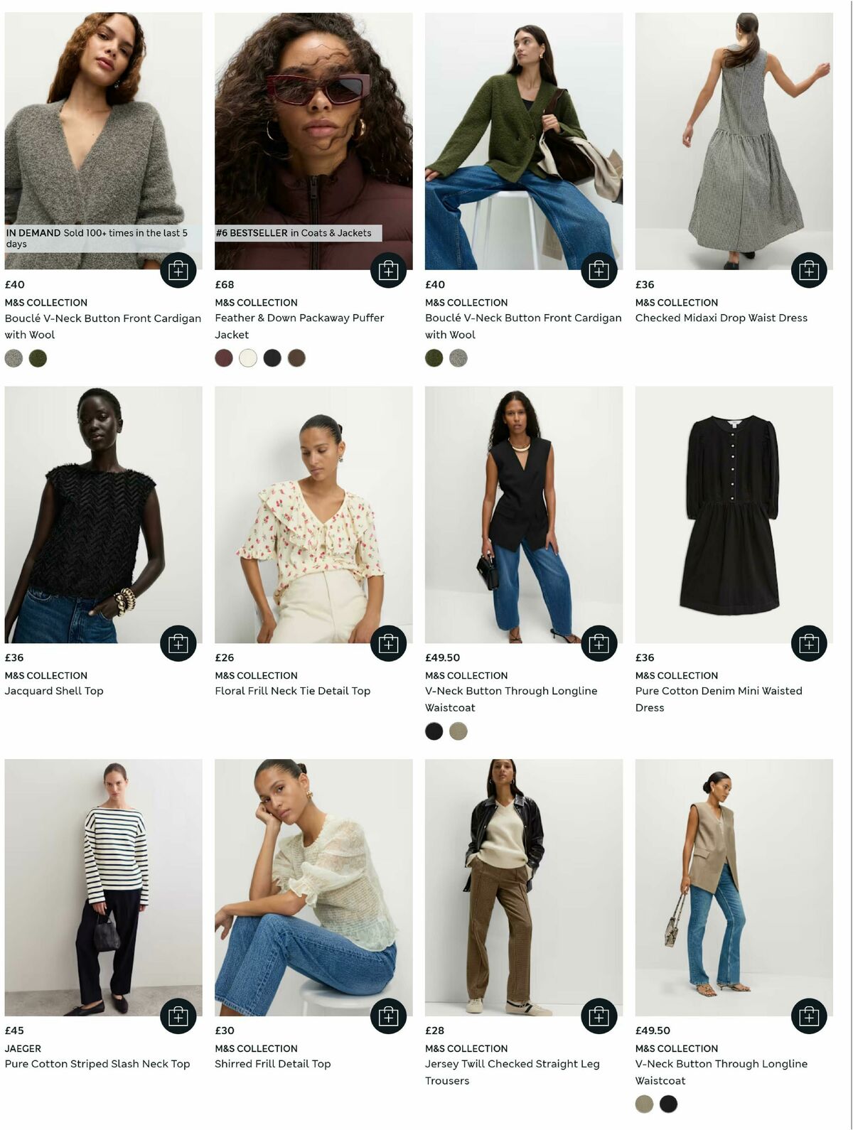 M&S Marks and Spencer Offers from 25 August