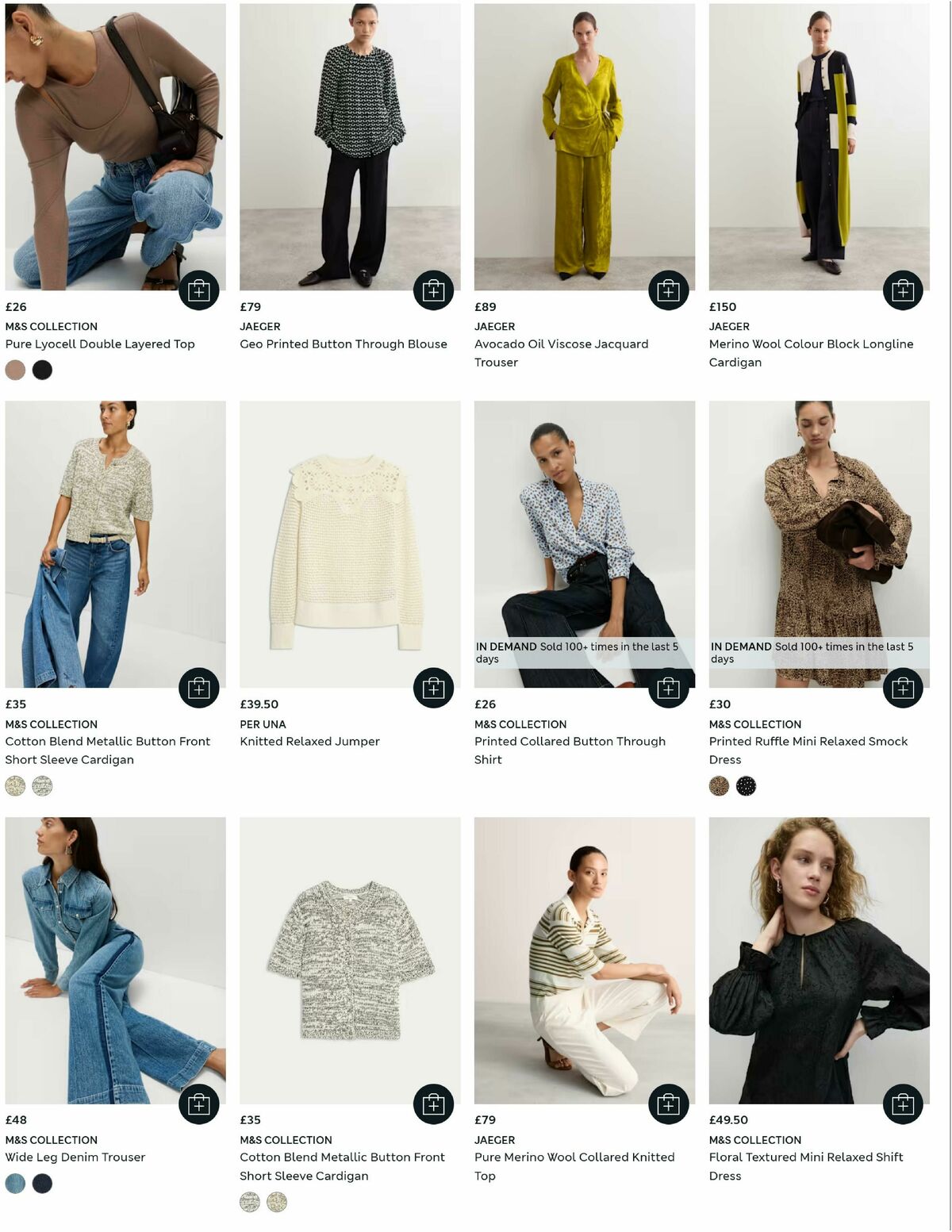 M&S Marks and Spencer Offers from 25 August