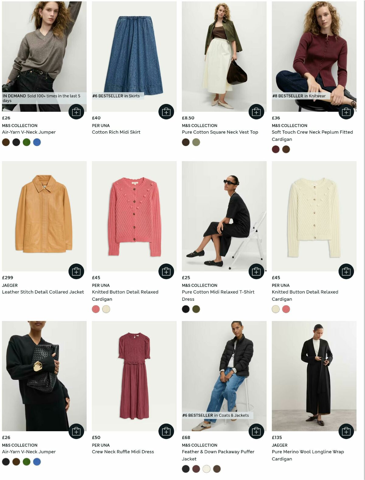 M&S Marks and Spencer Offers from 25 August