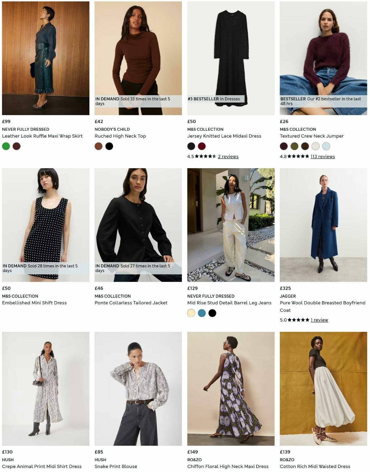 M&S Marks and Spencer Offers from 6 October