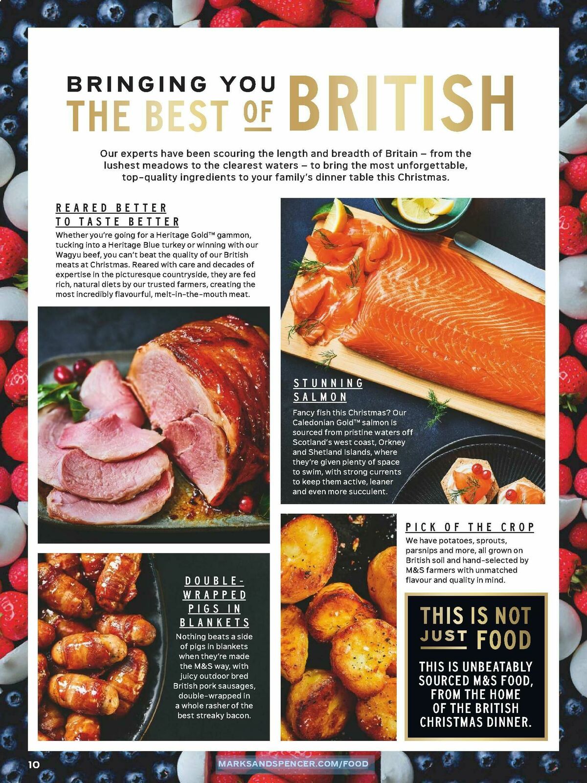 M&S Marks and Spencer Christmas Food to Order Offers from 3 November