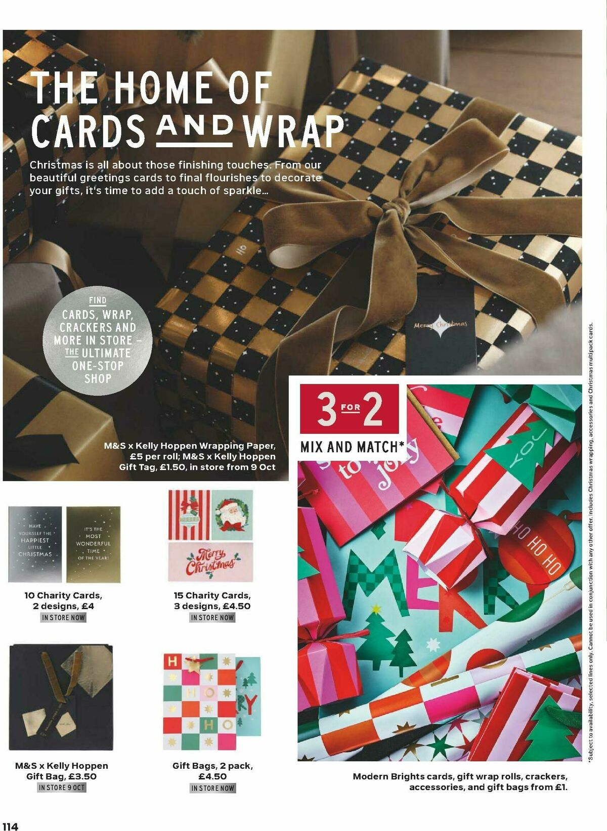 M&S Marks and Spencer Christmas Food to Order Offers from 3 November