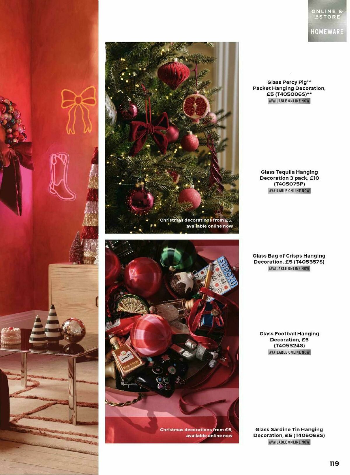 M&S Marks and Spencer Christmas Food to Order Offers from 3 November