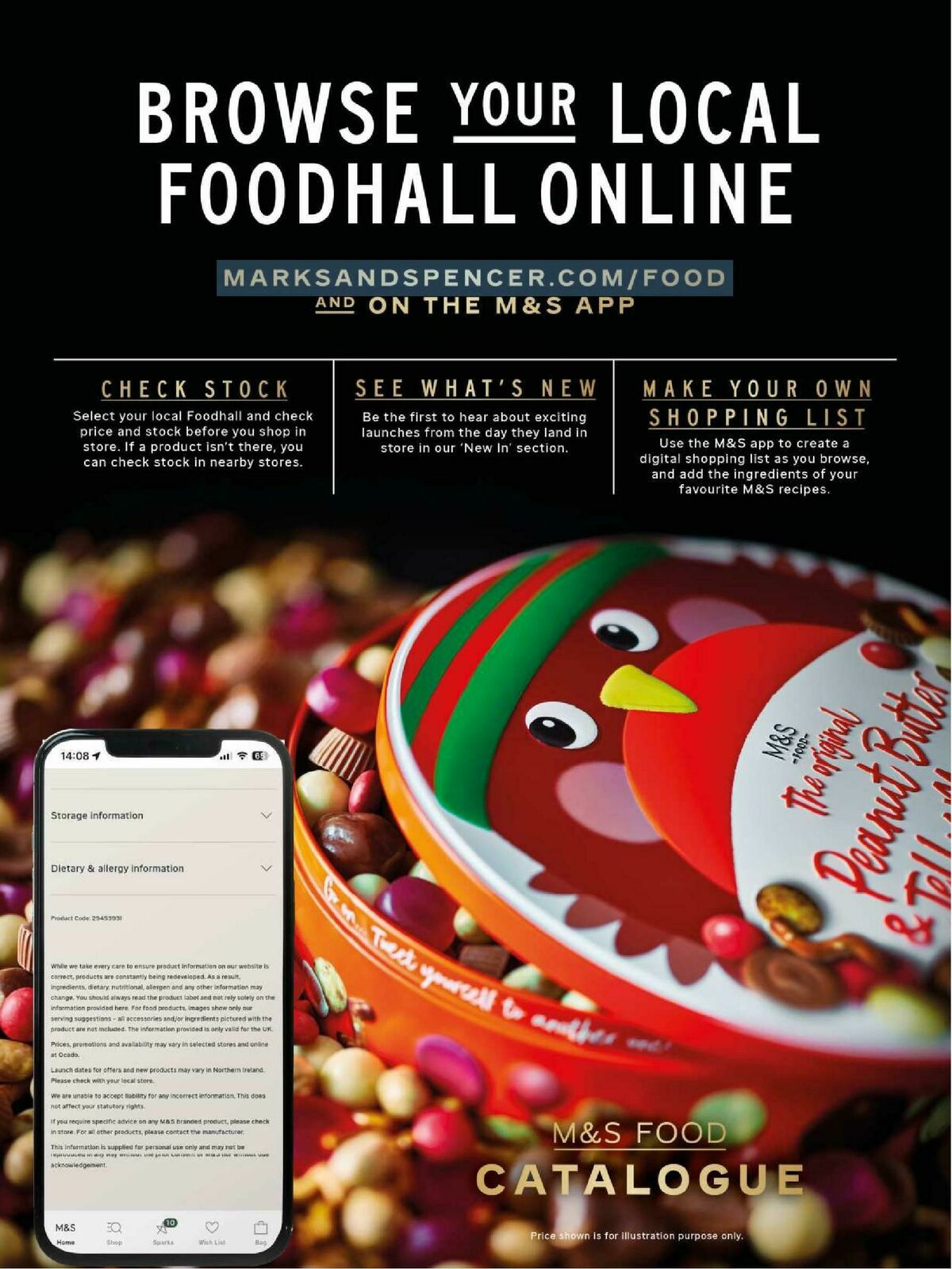 M&S Marks and Spencer Christmas Food to Order Offers from 3 November