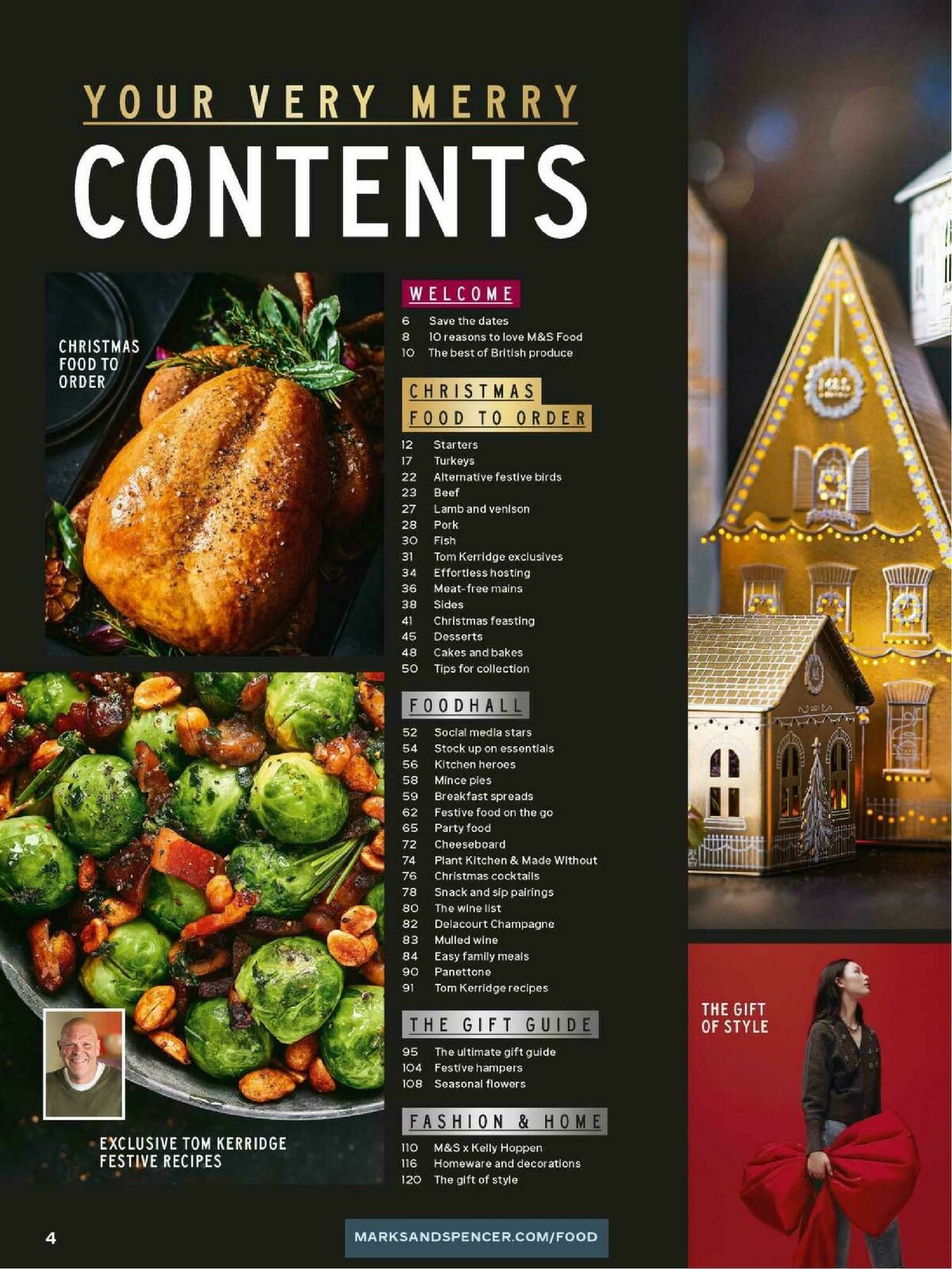 M&S Marks and Spencer Christmas Food to Order Offers from 3 November