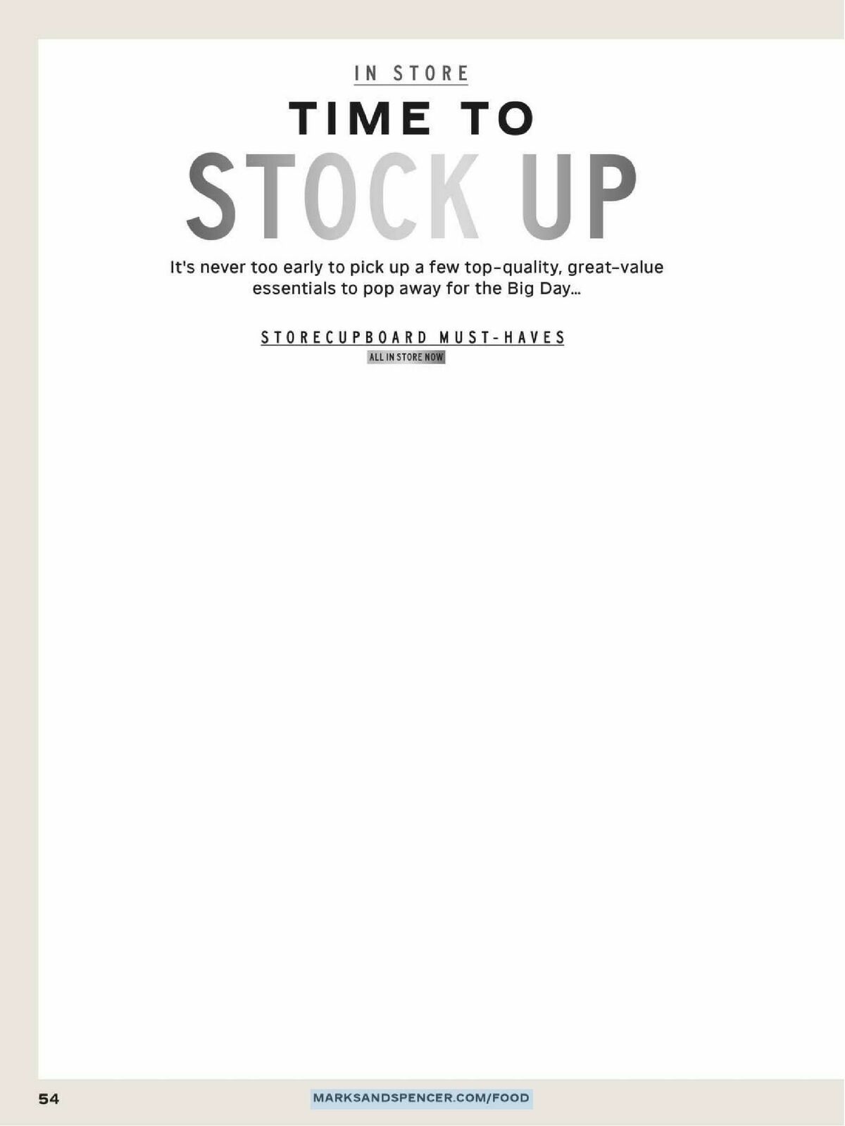 M&S Marks and Spencer Christmas Food to Order Offers from 3 November