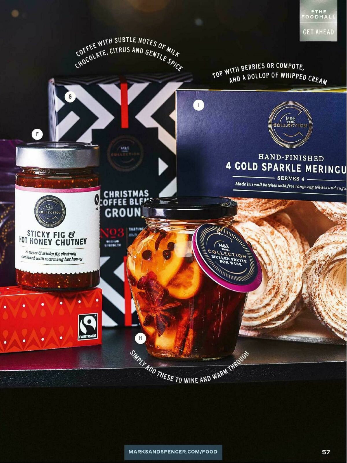 M&S Marks and Spencer Christmas Food to Order Offers from 3 November