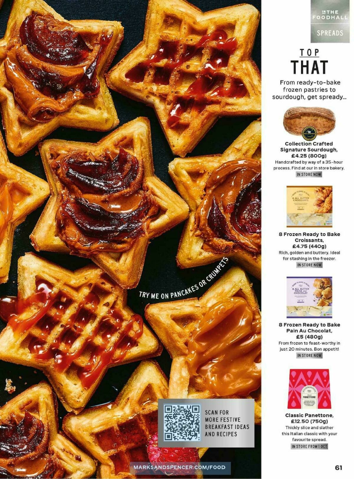 M&S Marks and Spencer Christmas Food to Order Offers from 3 November