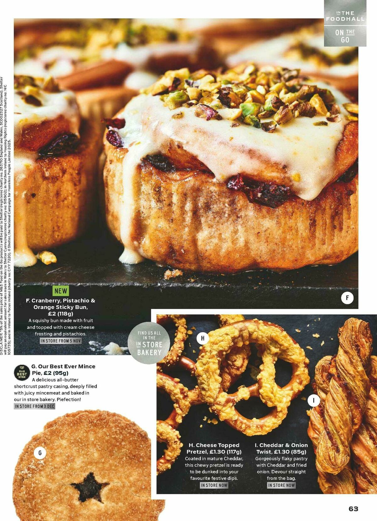 M&S Marks and Spencer Christmas Food to Order Offers from 3 November