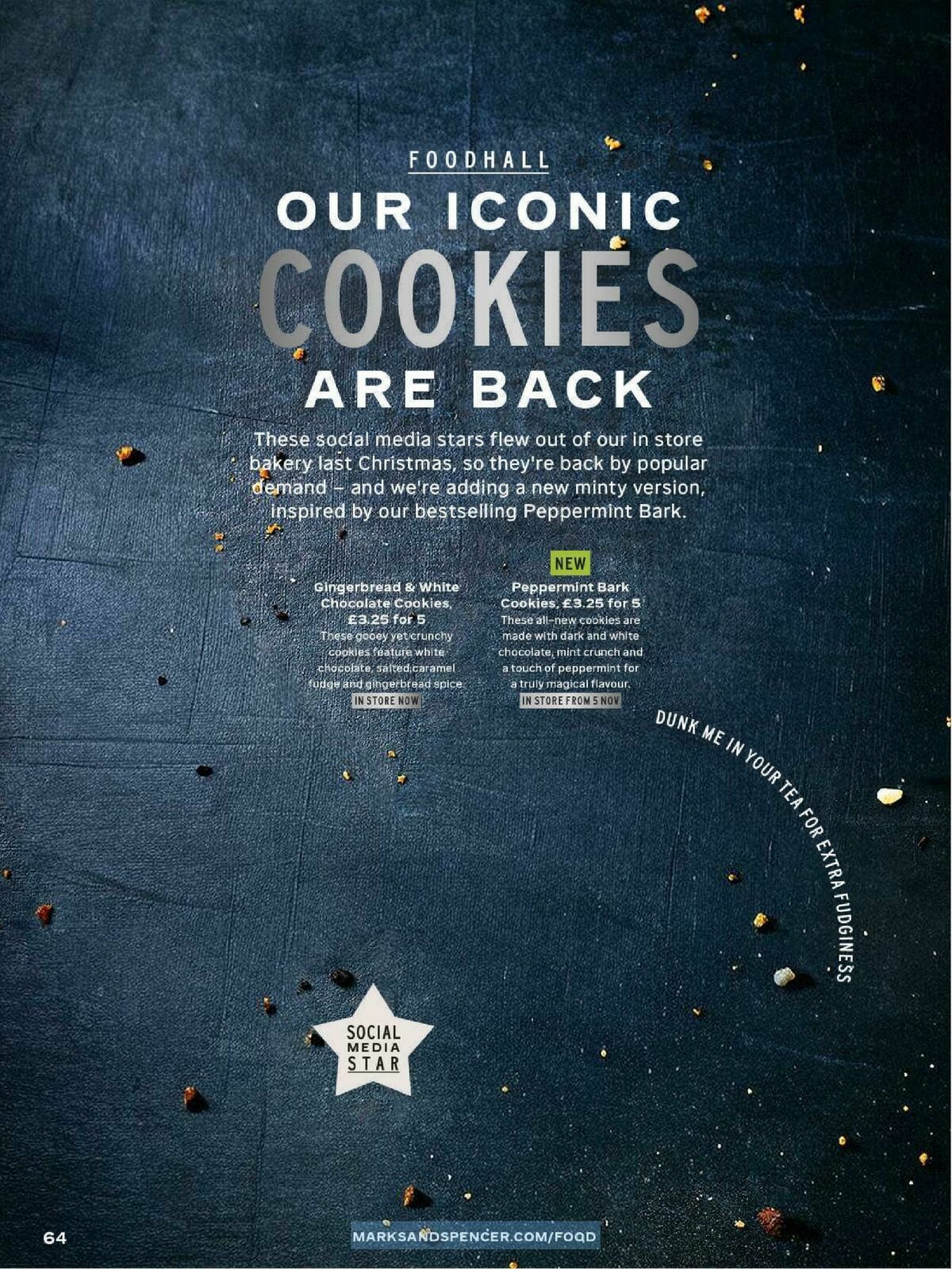 M&S Marks and Spencer Christmas Food to Order Offers from 3 November