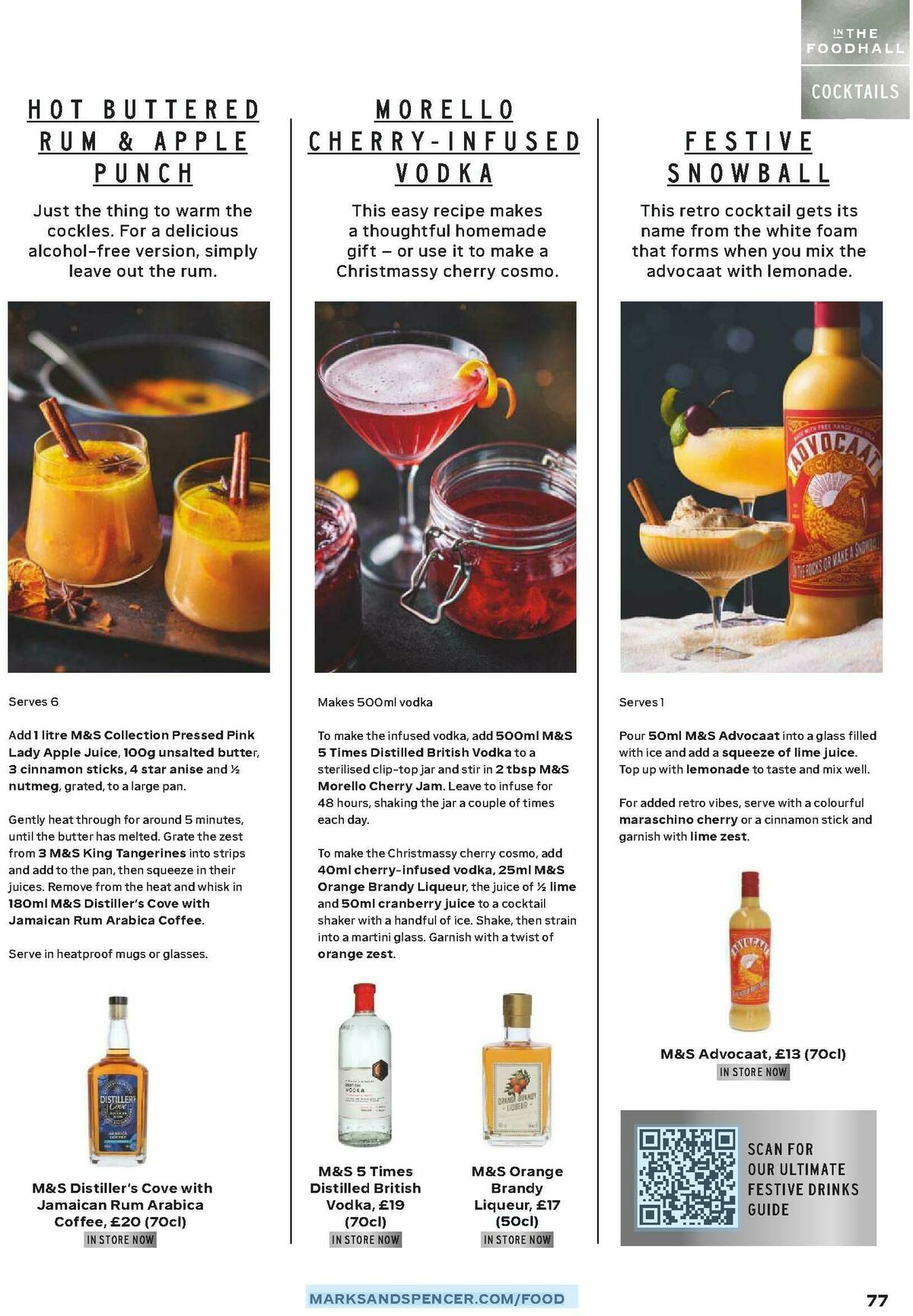 M&S Marks and Spencer Christmas Food to Order Offers from 3 November