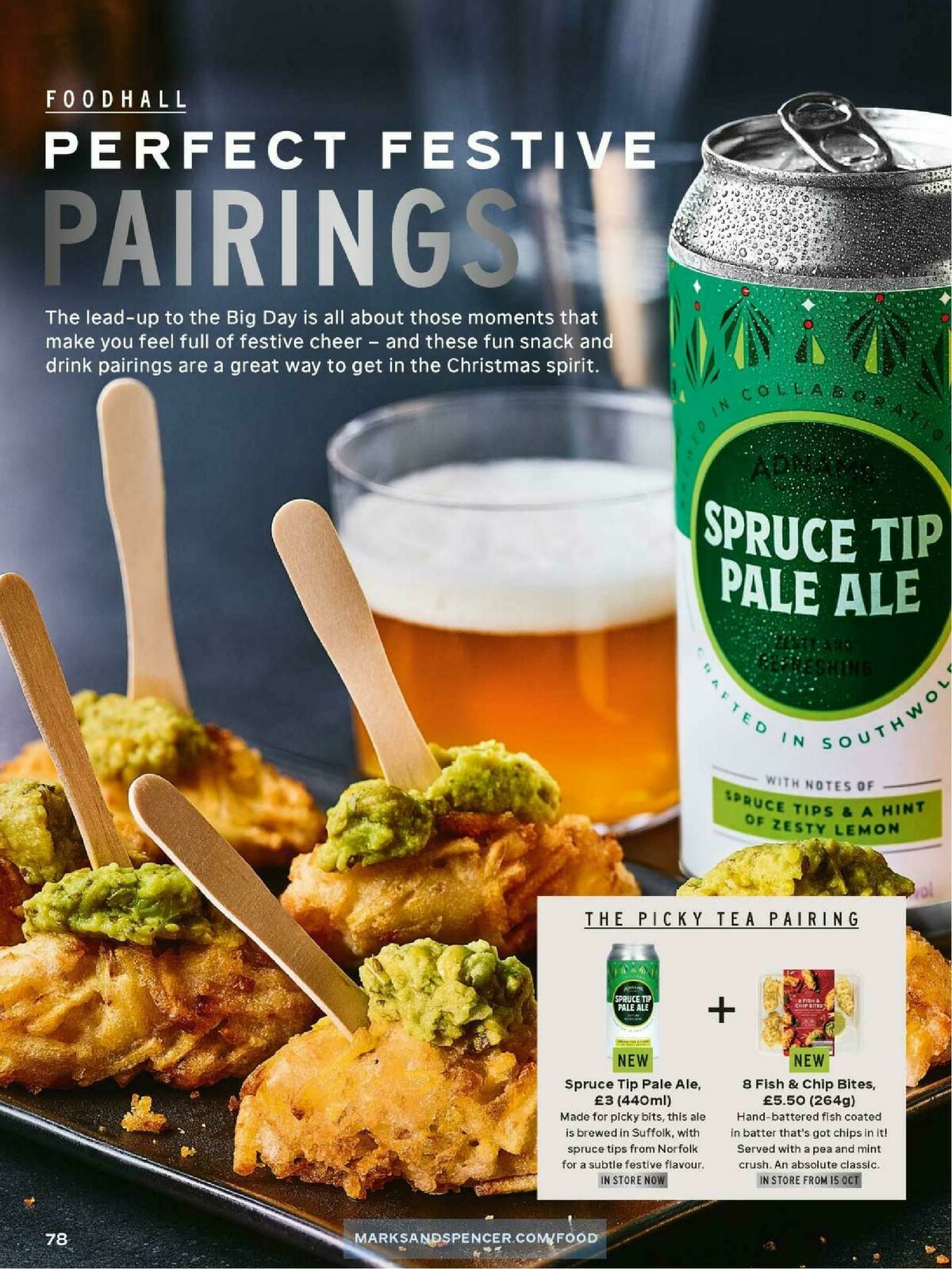 M&S Marks and Spencer Christmas Food to Order Offers from 3 November