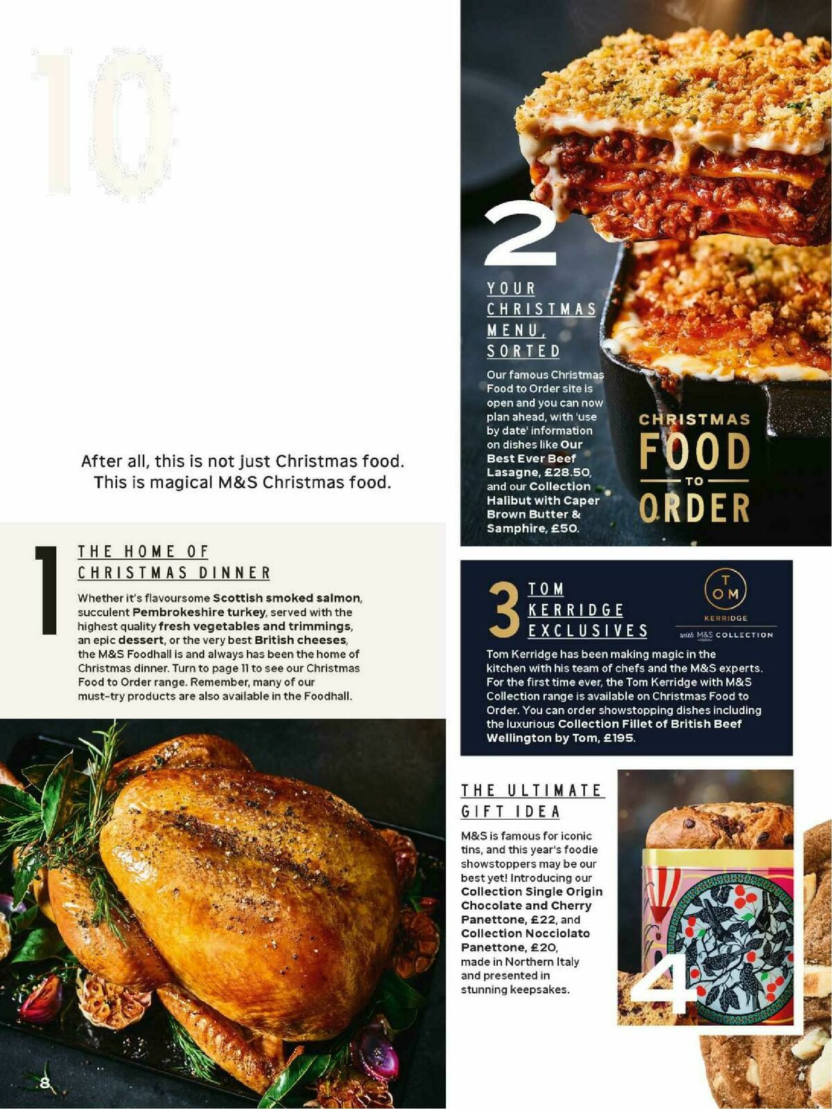 M&S Marks and Spencer Christmas Food to Order Offers from 3 November